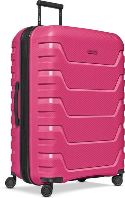 Grote Koffer - Reiskoffer Trolley - Vakantie Opslag - Lichtgewicht Polypropyleen - 76 cm - Roze