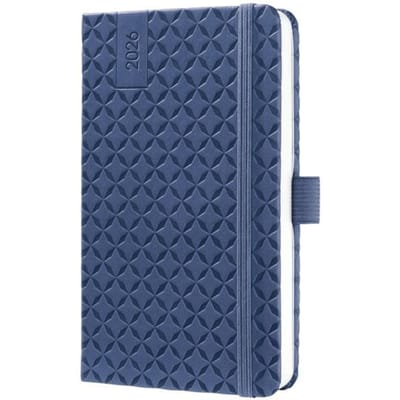 Sigel weekagenda Flair 2026 - formaat A6 - Indigo Blue - hardcover - SI-J6100