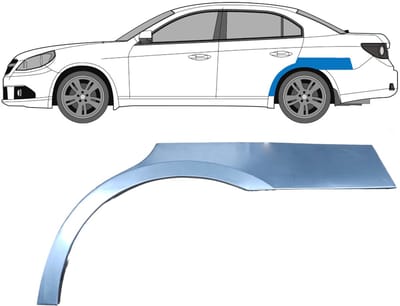 Reparatiepaneel achterspatbord voor Chevrolet Epica 2005-2010 / Links