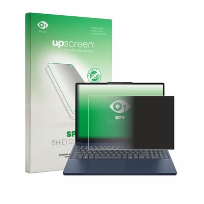 upscreen - privacy screenprotector voor Lenovo IdeaPad Slim 3i Gen 11 15" - Folie Beschermfolie Blauwlichtfilter