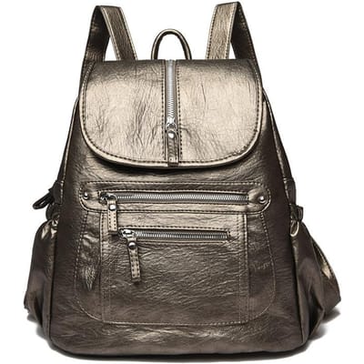 Sac à dos antivol de grande capacité pour femme, design américain tendance et tendance