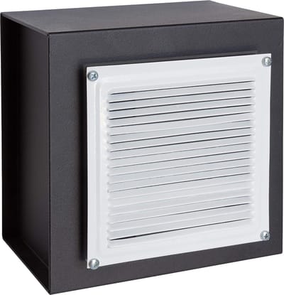 Verstopbare Wandkluis met Ventilatierooster - Veilig en Onopvallend, 20 x 20 x 13 cm, 6 l