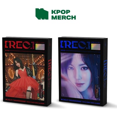 YUJU 1e Mini Album 'REC.' TAKE 1 black