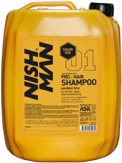 Nishman Shampoo 5000 ml - Professionele Haarverzorging - voor Dagelijks Gebruik