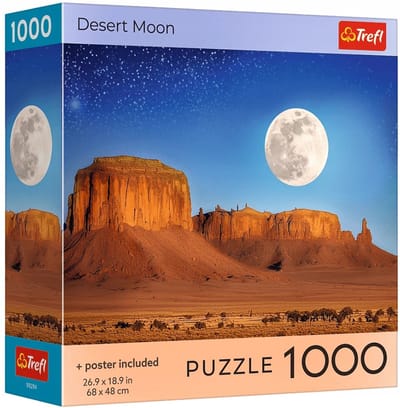 Trefl Puzzel USA Collectie: Desert Moon 1000 Stukken