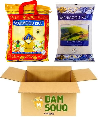 Mahmood Rijst Mixpakket Basmati en Baldo Pirinc (4,5&5KG)