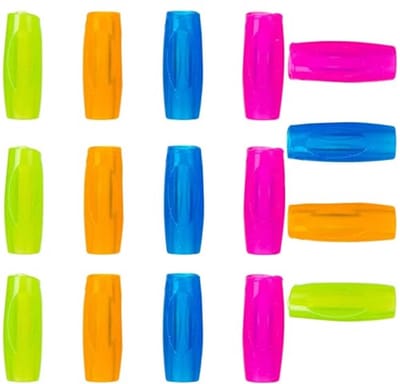 Siliconen Penhouders voor Kinderen - 16 Stuks Schrijfhulp Grip voor Comfortabele Houding