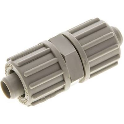 16x10mm Pp Rechte Knelfitting 10bar Kunststof en Polyamide