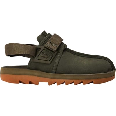 Reebok Unisex Beatnik-sandalen van suède voor volwassenen (Leger Groen)