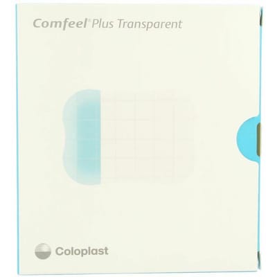 Comfeel Plus Platen Transp 5x 7cm 10 33530