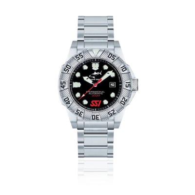 Chris Benz - CB-300A-SSI-MB - Polshorloge - Duikershorloge - Heren - Automatisch - Deep 300M SSI
