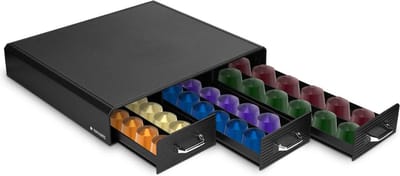 Koffie Capsulehouder - Koffiecapsule Opbergrek Capsule Opslag Houder Capsuledispenser Padhouder Capsulestandaard, Coffee Pod Holder Capsule Rack Keuken Kantoor
