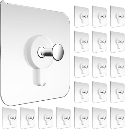 Zelfklevende Spijker - 20 stuks 5.5 kg - Plakspijkers - Zelfklevend Ophangsysteem - Plakschroef - Schilderijhanger