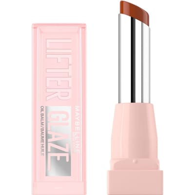 Maybelline New York Lifter Glaze Oil 009 Latte Crush Lippenbalsem - Tot 24 uur hydratatie - Met glanzende pigmenten - 3 gr