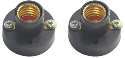 E10 lampvoet voor LED-lampen - Plastic plafond fitting en lampenhouder voor verlichting