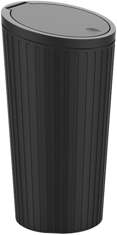 Auto afvalemmer - Bekerhouder organizer - Auto opruimen - Geurloos en lekvrij - 17 cm hoog - Zwart
