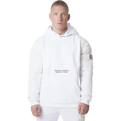 Hoodie met gewatteerde mouwen Project X Paris