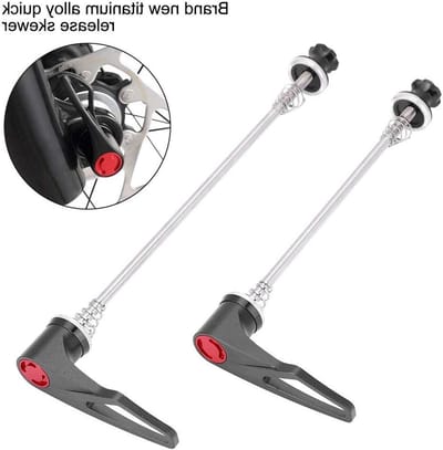Fiets Snelspanner - Wielspanner Fiets - Fietswiel Bevestigen - Hogere Klemkracht - 100/135 mm - Zwart