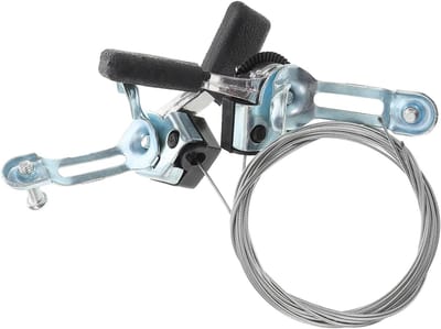Fietsschakelaars Set - Schakelhendels Stuur - Fietsen Verbeteren - Lichtgewicht Aluminium - 11 cm Lengte - Zwart