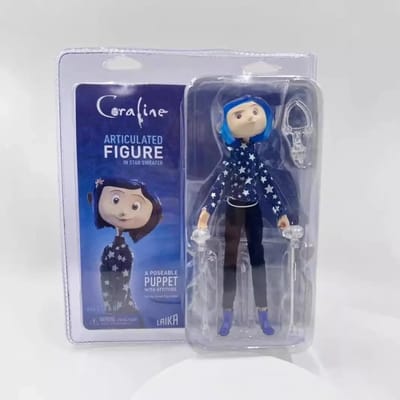 Coraline Verzamelpop Regenjas Versie NECA | Op Voorraad Direct Verzonden Kerst- & Feestcadeau Decor De Geheime Deur Cora