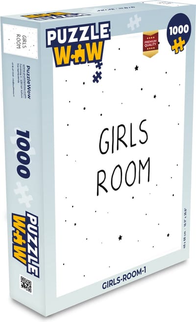 Puzzel Quotes - Girls room - Meisjes - Kind - Spreuken - Legpuzzel - Puzzel 1000 stukjes volwassenen