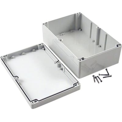 Hammond Electronics 1555VAGY Universele behuizing 240 x 160 x 90 Polycarbonaat Grijs 1 stuk(s)