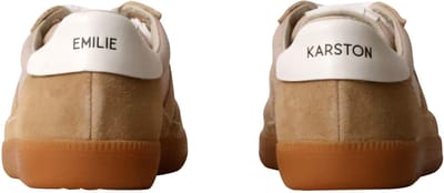 Cherry leren sneakers