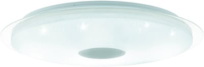 EGLO Lanciano Plafondlamp - LED - Ø 66 cm - Wit/Zilver - Dimbaar