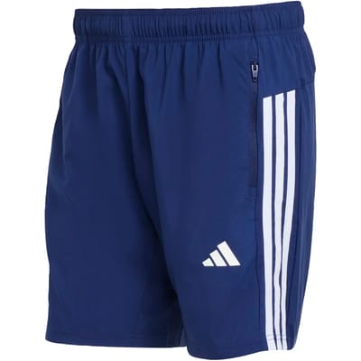 Adidas Performance Workout Essentials Base 3 Stripes Woven Short - Heren - Blauw