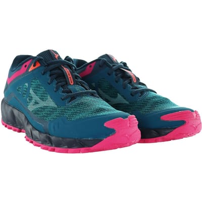 Mizuno Wave Ibuki 3 Trail Dames Blauw Hardloopschoenen
