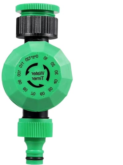 Sproeiertimer Mechanisch - Automatische waterregelaar - Planten Bewateren - Geen Batterijen Nodig - 14 cm - Zwart