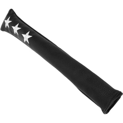 Housse de Bâton d'Alignement Imperméable PU Doublure en Peluche Broderie Étoile Étui Protecteur pour Bâton d'Alignement pour Entraînement en Extérieur