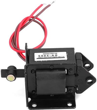 Elektromagneet AC-tractor, 220VAC 14,7N 15 mm, hoge slijtvastheid, lage wrijving, industriële automatisering.