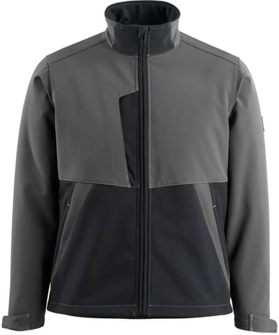 Mascot Light Softshell jas 15702-253 - donkerantraciet/zwart - L