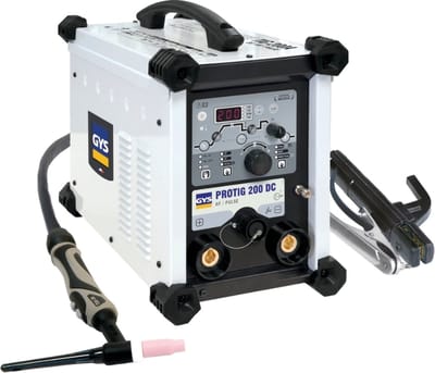 GYS PROTIG 200 DC HF Lasapparaat inclusief accessoires