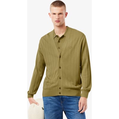 Lacoste Sweater Olive Größe: XXL | Cardigans Outlet | Herren | Grün