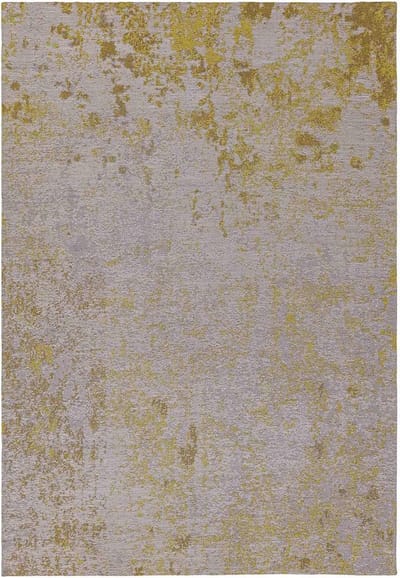 Easy Living - Easy Living Dara Ochre Vloerkleed - 160x230  - Rechthoek - Buiten,Laagpolig Tapijt - Industrieel - Beige, Geel, Grijs