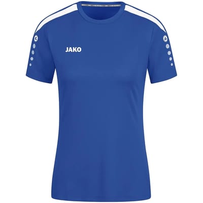 Jako Power Shirt Korte Mouw Dames - Royal | Maat: 34