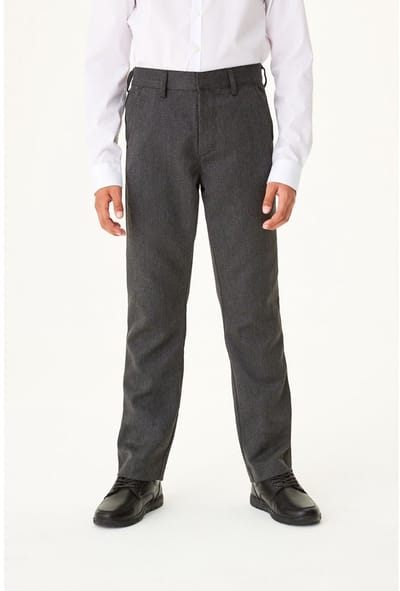 Next - Jongens - Schoolbroek met rechte pijpen - Grijs