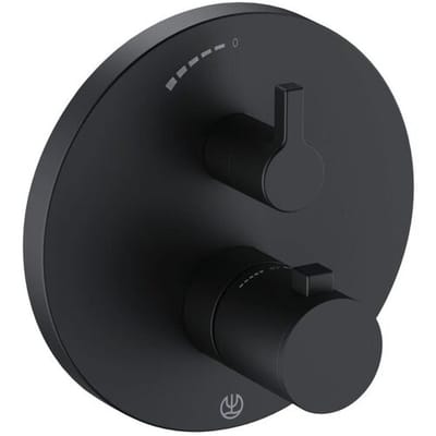Kludi NOVA FONTE Puristic concealed thermostatic mixer with function unit 208350515