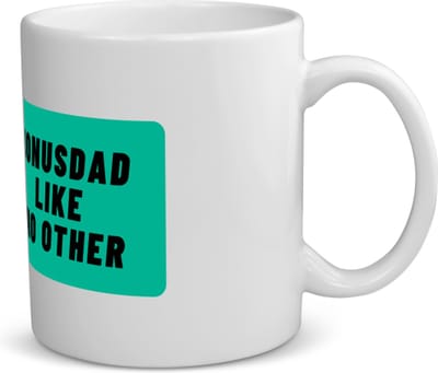 Akyol - bonusdad like no other koffiemok - theemok - Vader - geweldige bonusvader - niemand anders - verjaardag - cadeau - kado - bedankje - geschenk - 350 ML inhoud