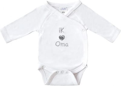 Romper Funnies - I love oma - maat 50-56 - oma geschenk - oma cadeautje - zwangerschapsaankondiging oma