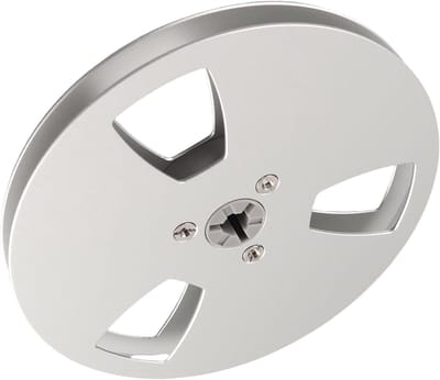 Lege Oprolspoel - Tape Haspel - Opname Benodigdheden - Verbeterde Geluidskwaliteit - 5 Inch - Zilver