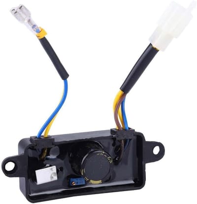 Spanningsregelaar voor Generatoren - Spanningsregelaar Auto Boogspanning 250V 220UF - Universele Regulator voor 1-3 KW Generator
