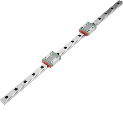 SVGCommerce - MGN12 Linear Guide Rail - Miniatuur - 400 mm - Precisie - Anderhalvelijns - Geschikt voor automatische apparaten - Accessoire