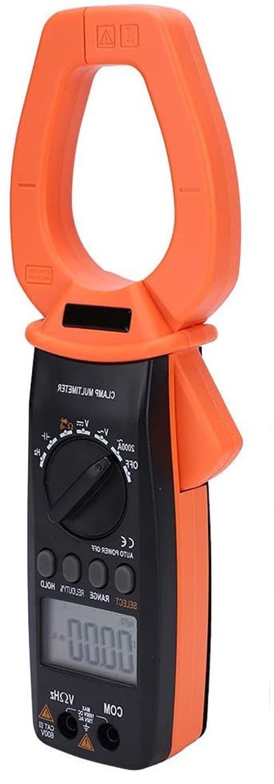 Digitale Stroomtang - Ampèremeter Multimeter - Automotive Metingen - Hoge Precisie LCD - 55 mm Opening - Zwart