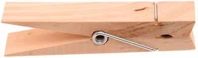 XXL Wasknijpers - 5x stuks - 15 x 3,5 cm - hout - mega knijpers - hobby en organiseren