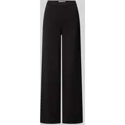 regular fit wijde broek met zij-steekzakken model 'PALINA'