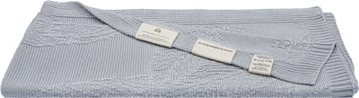 Bold Bamboo babydeken Freja - 100% Organisch Bamboe - Knit - Lichtgrijs