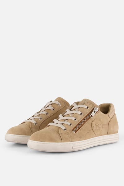 Aqa Sneakers cognac Suede - Maat 38